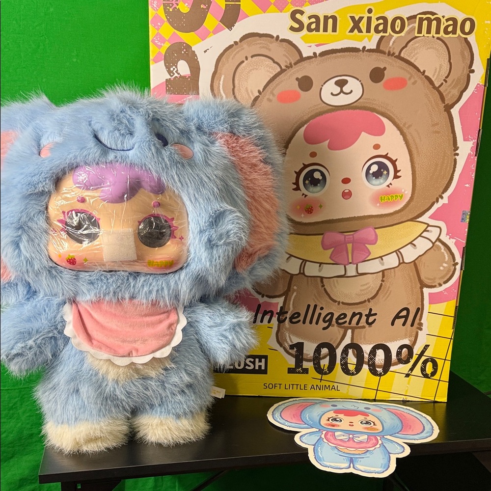 Samual San xiao mao 1000% Ai Series Plush Elephant